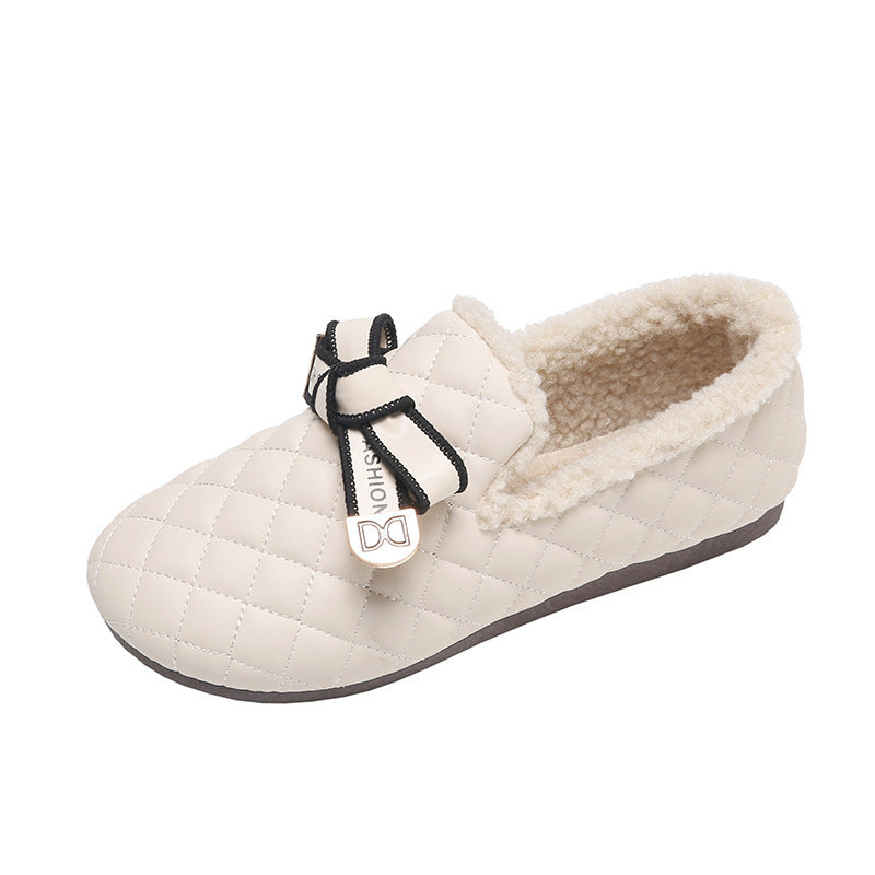 Versatile Non-slip Small Leather Shoes